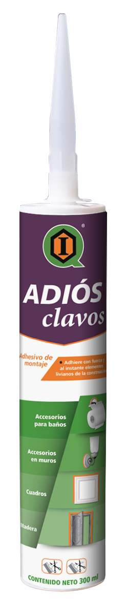 Adhesivo De Montaje / Adiós Clavos / Cartucho 300 Ml