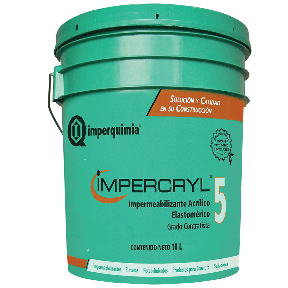 Impermeabilizante Acrílico grado Contratista IMPERCRYL 5 Blanco 200 L