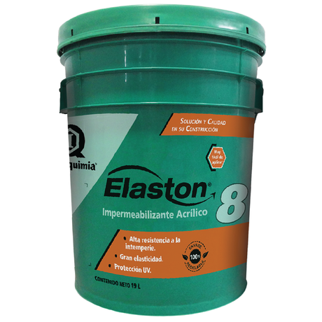 Impermeabilizante Termo-Acrílico ELASTON 8 Blanco 200 L