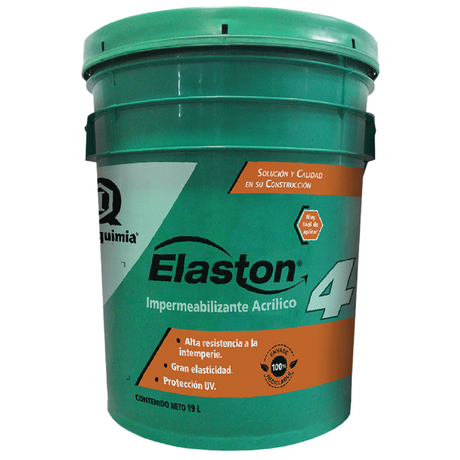 Impermeabilizante Termo-Acrílico ELASTON 4 Blanco 200 L